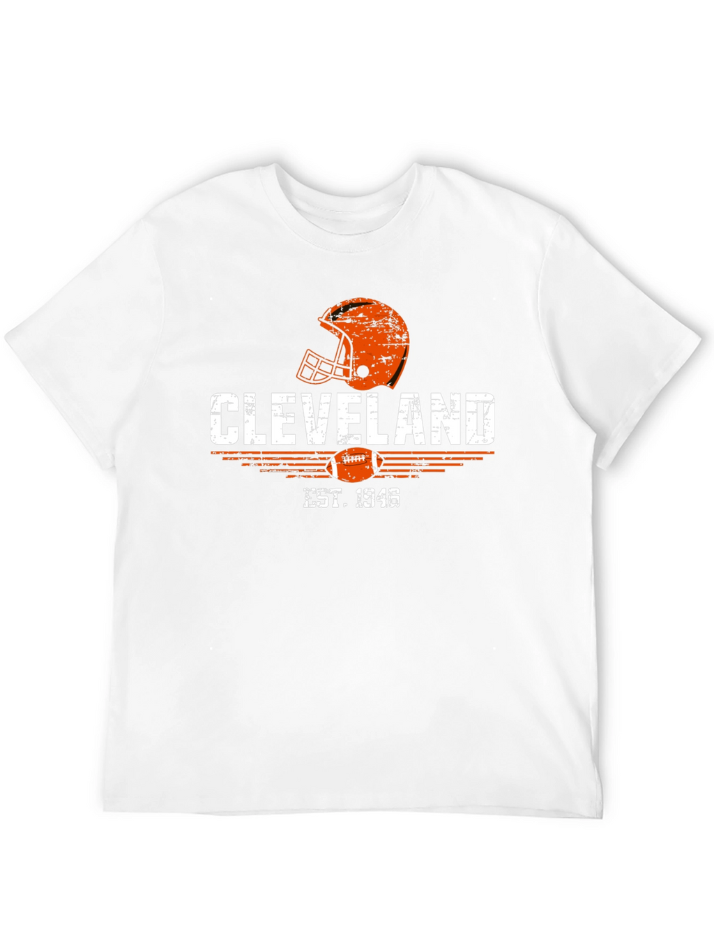 Cleveland Est. 1946 Football Helmet T-Shirt