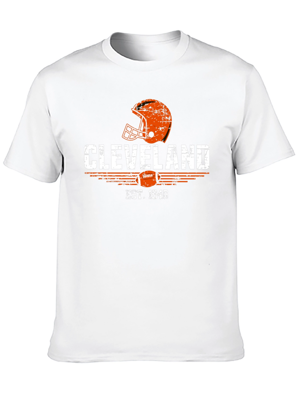 Cleveland Est. 1946 Football Helmet T-Shirt