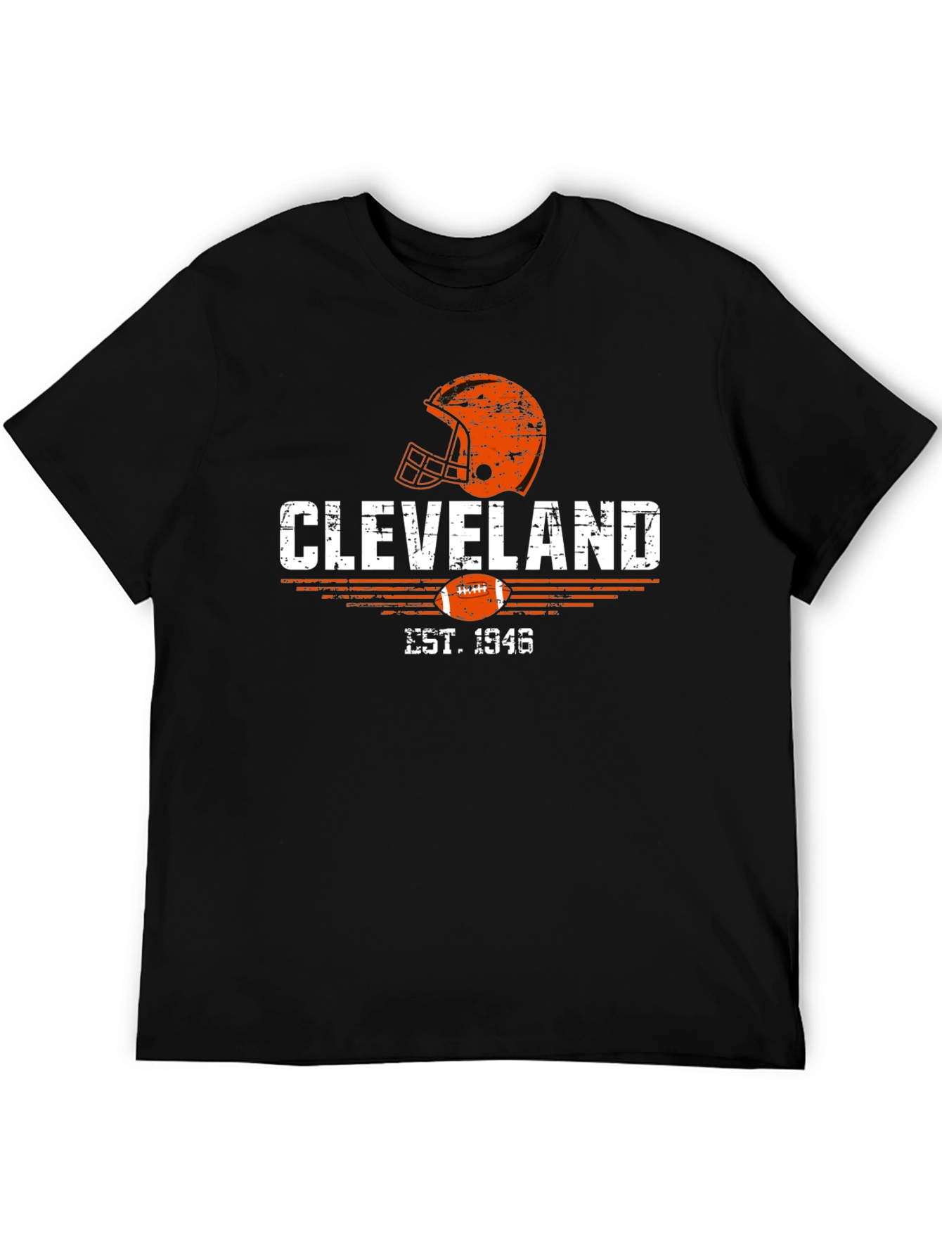 Cleveland Est. 1946 Football Helmet T-Shirt