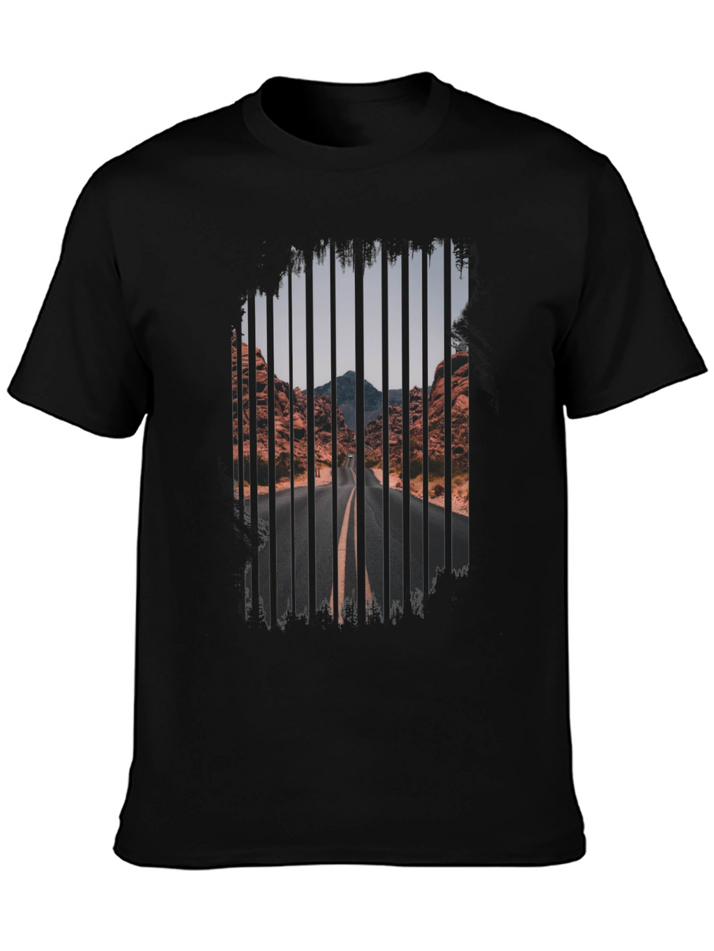 Road Trip T-Shirt - Desert Mountain View
