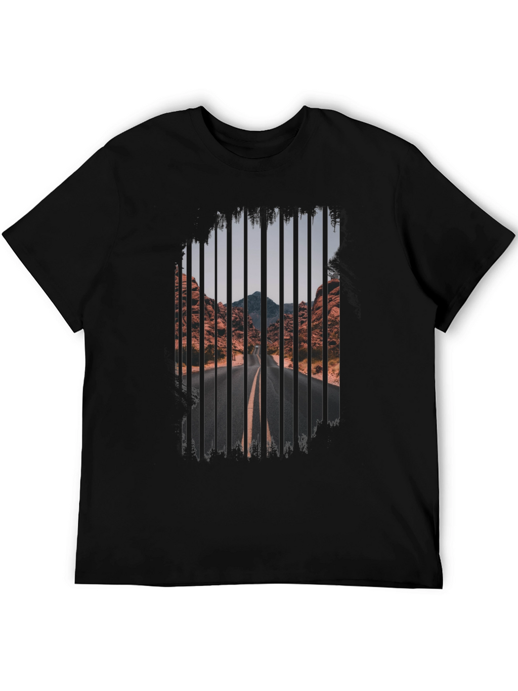 Road Trip T-Shirt - Desert Mountain View