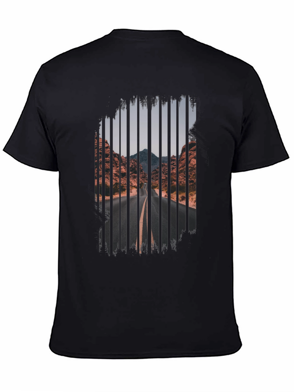 Road Trip T-Shirt - Desert Mountain View