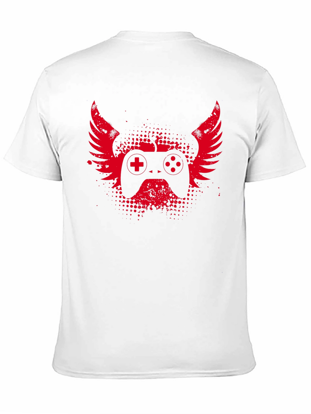 Gamer Wings T-Shirt - Black Gaming Tee