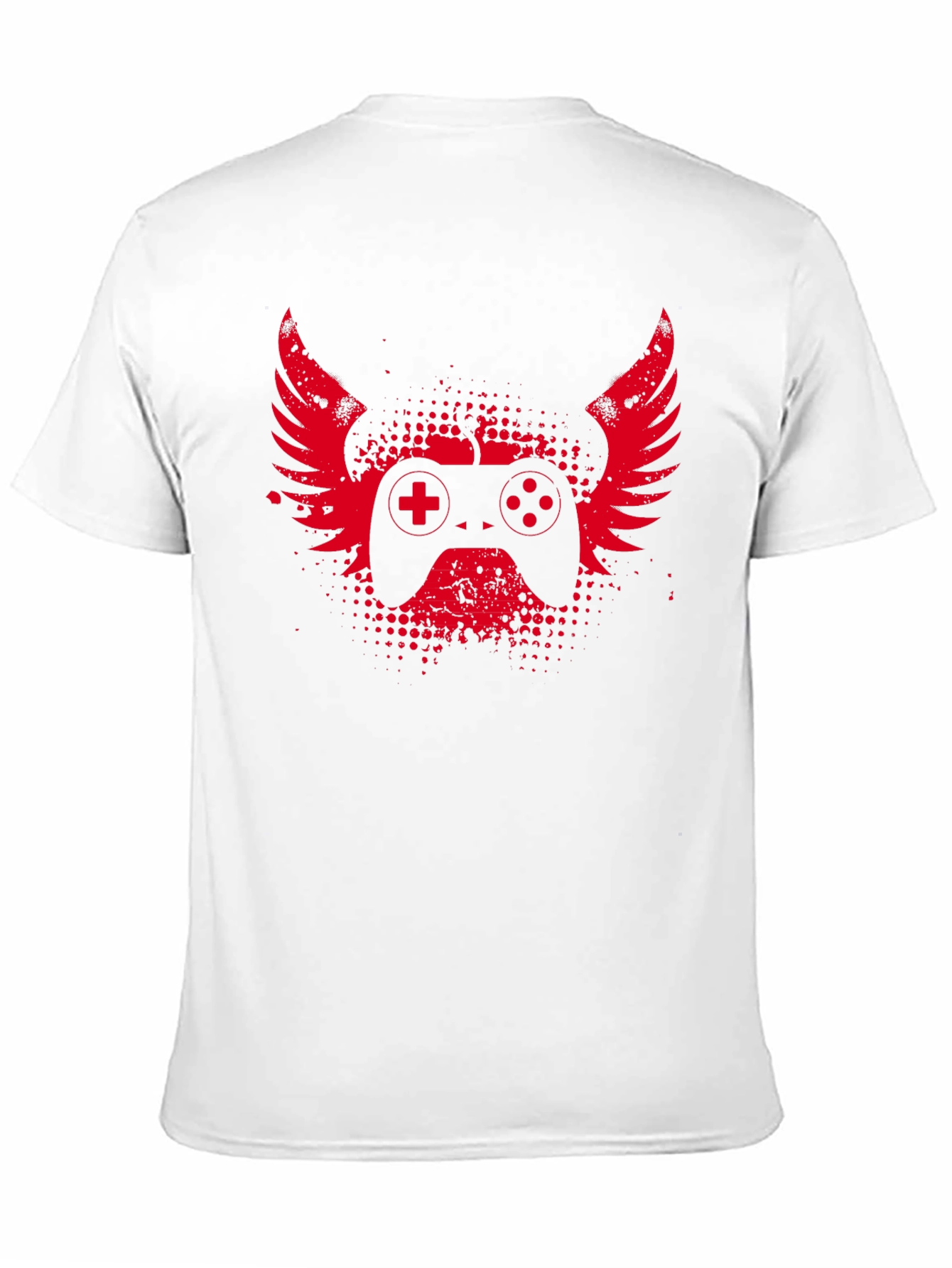 Gamer Wings T-Shirt - Black Gaming Tee