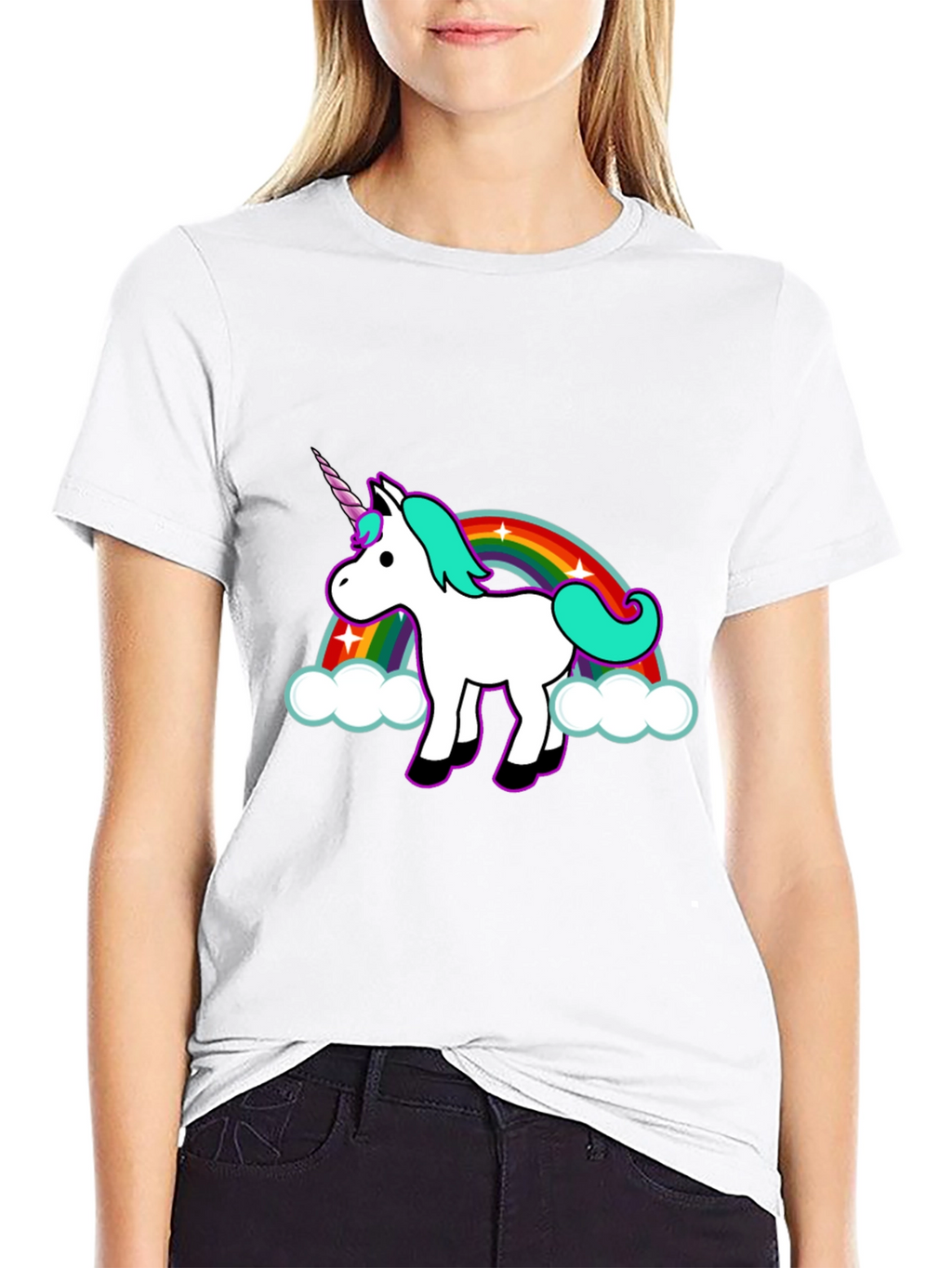 Unicorn Rainbow Graphic Tee