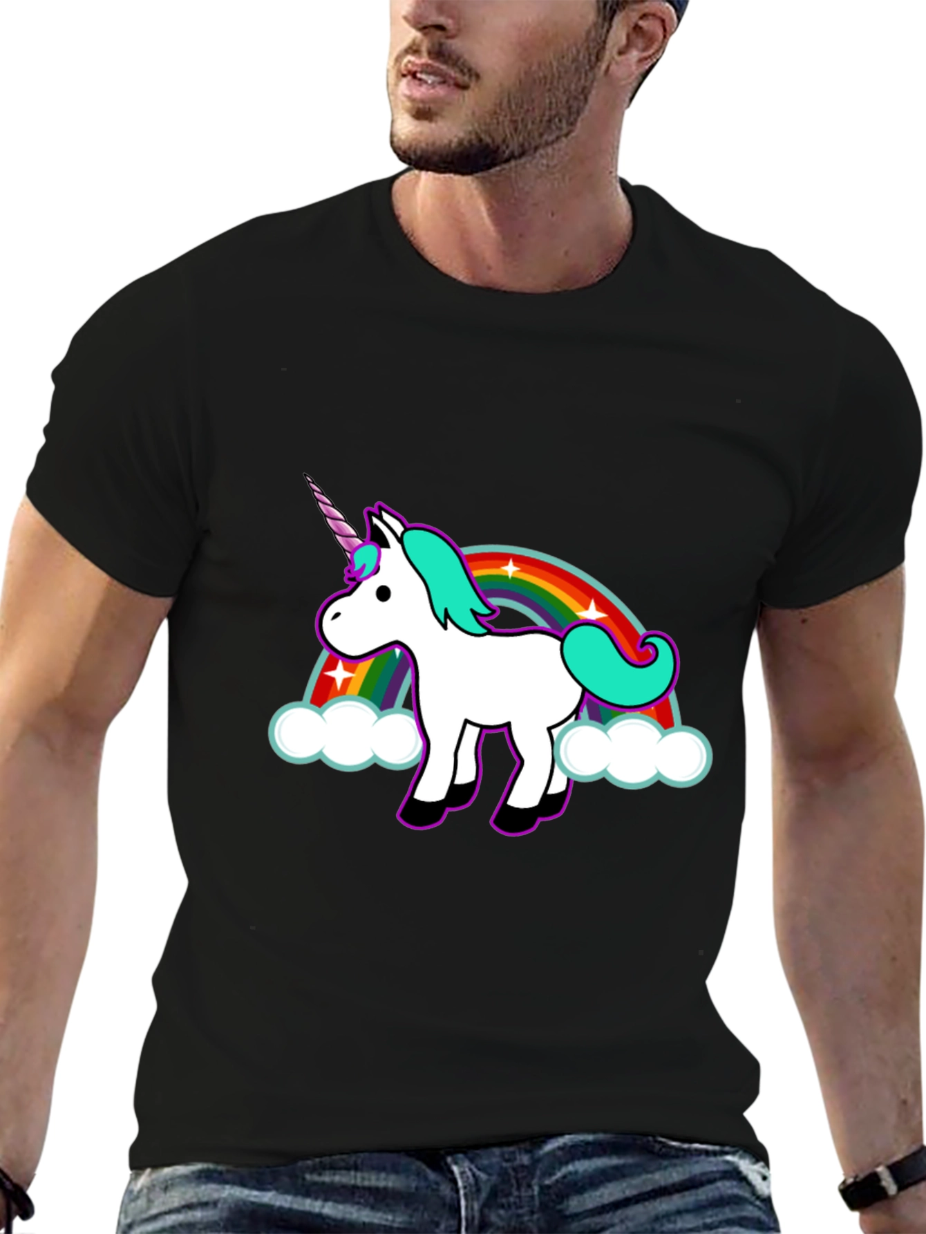 Unicorn Rainbow Graphic Tee