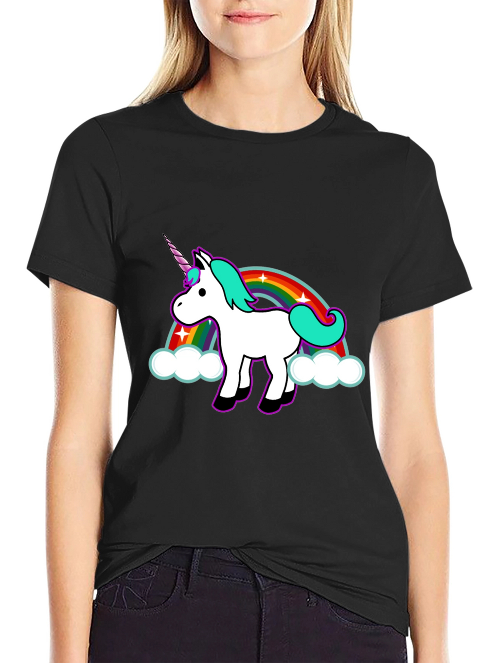 Unicorn Rainbow Graphic Tee
