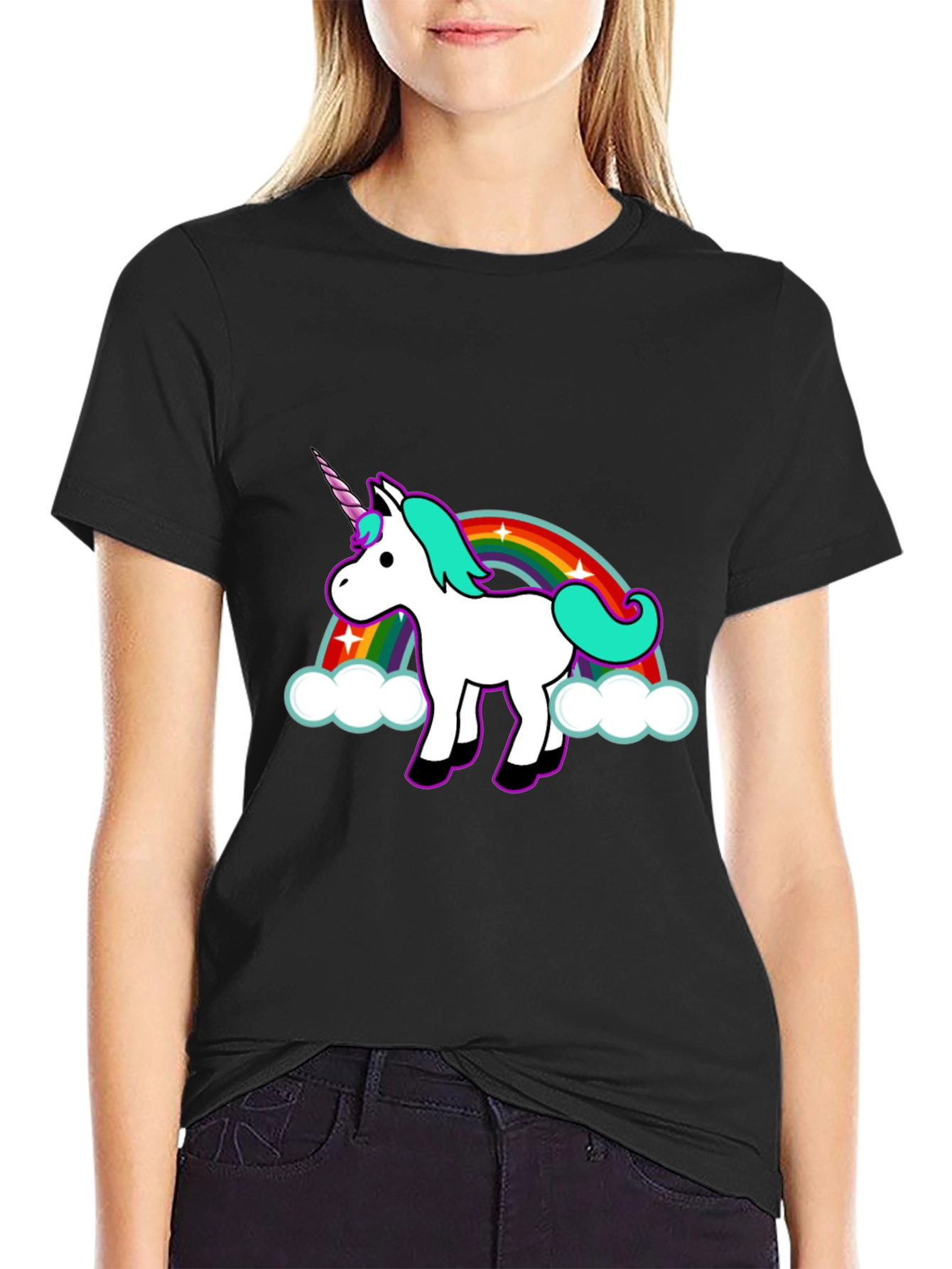 Unicorn Rainbow Graphic Tee