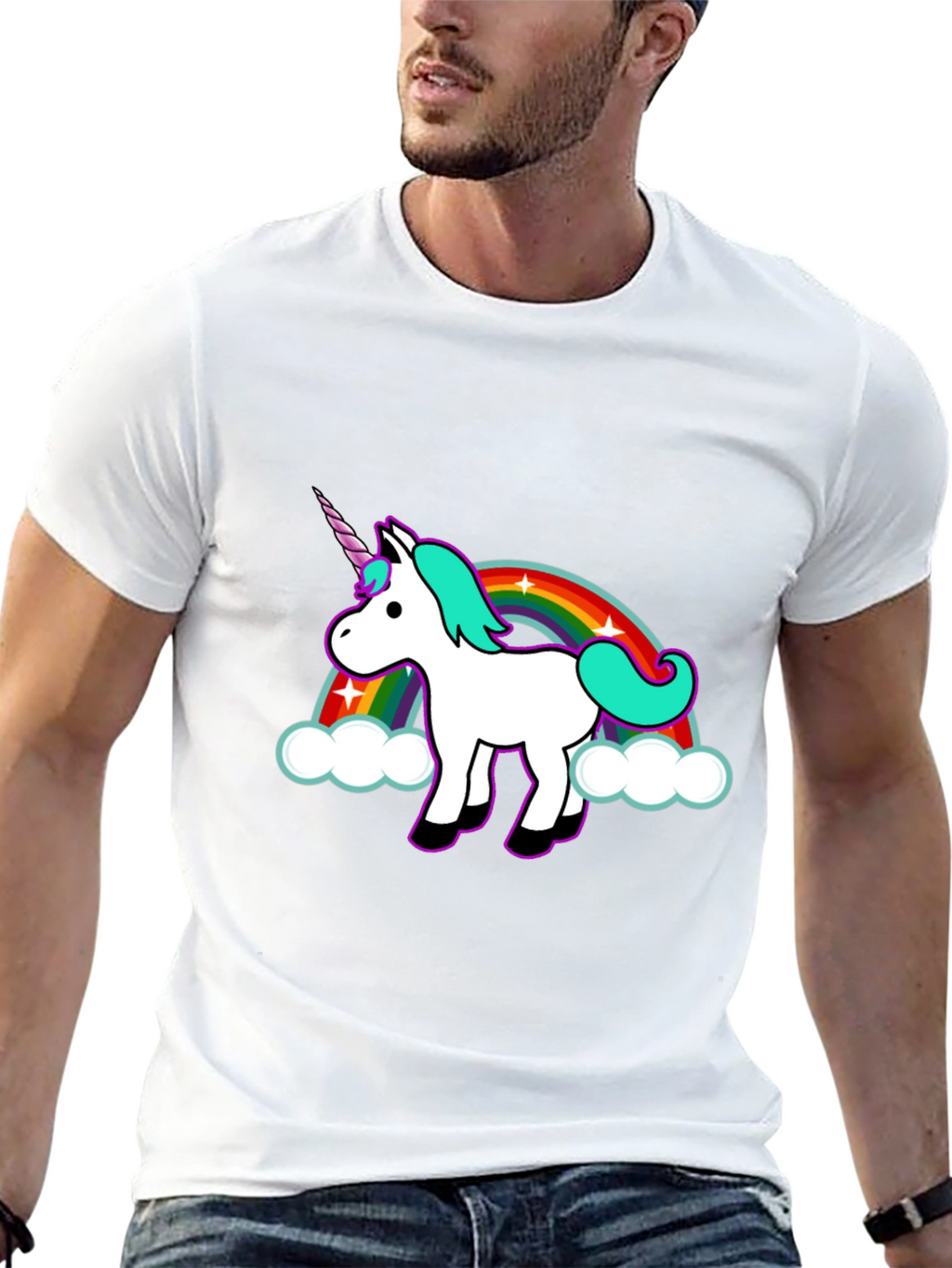 Unicorn Rainbow Graphic Tee