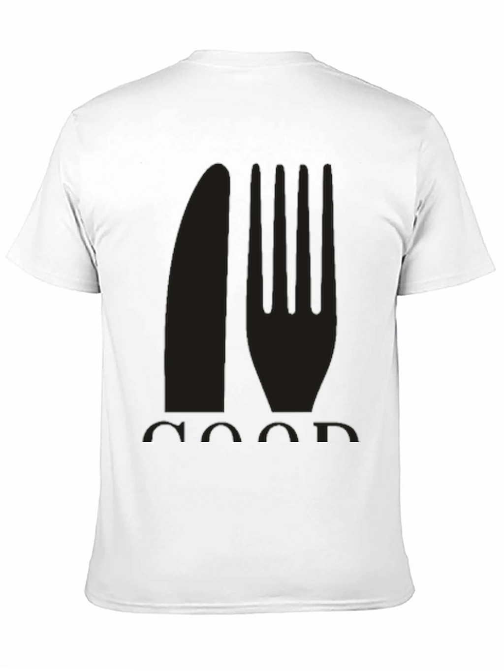 Foodie T-Shirt - Knife and Fork Graphic
