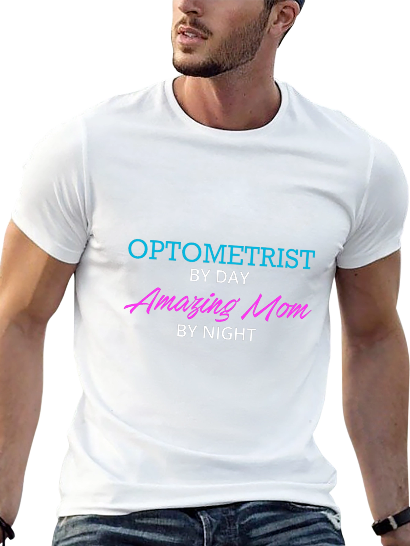 Optometrist By Day Amazing Mom By Night T-Shirt