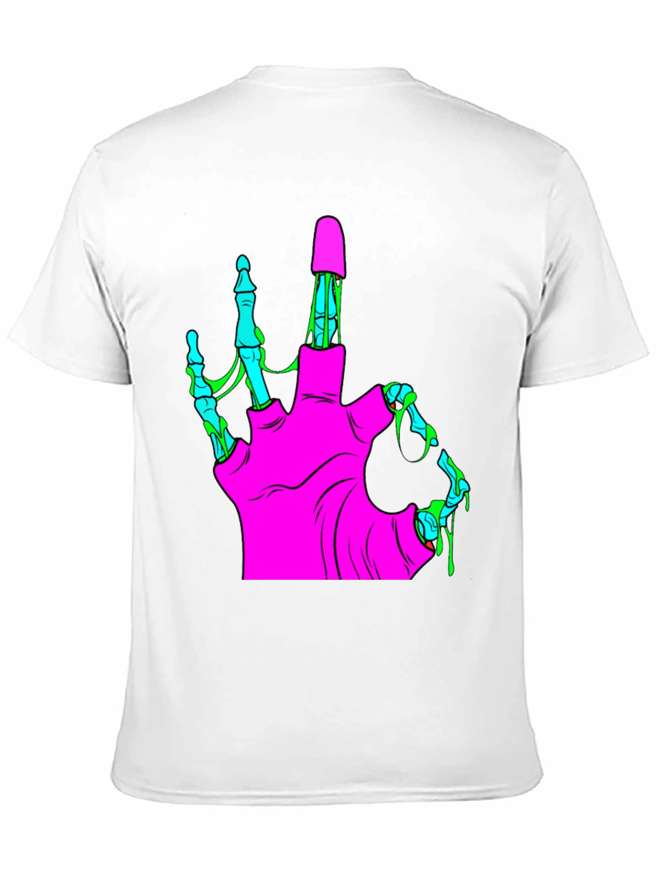Zombie Hand Graphic Tee - Cool Halloween T-Shirt