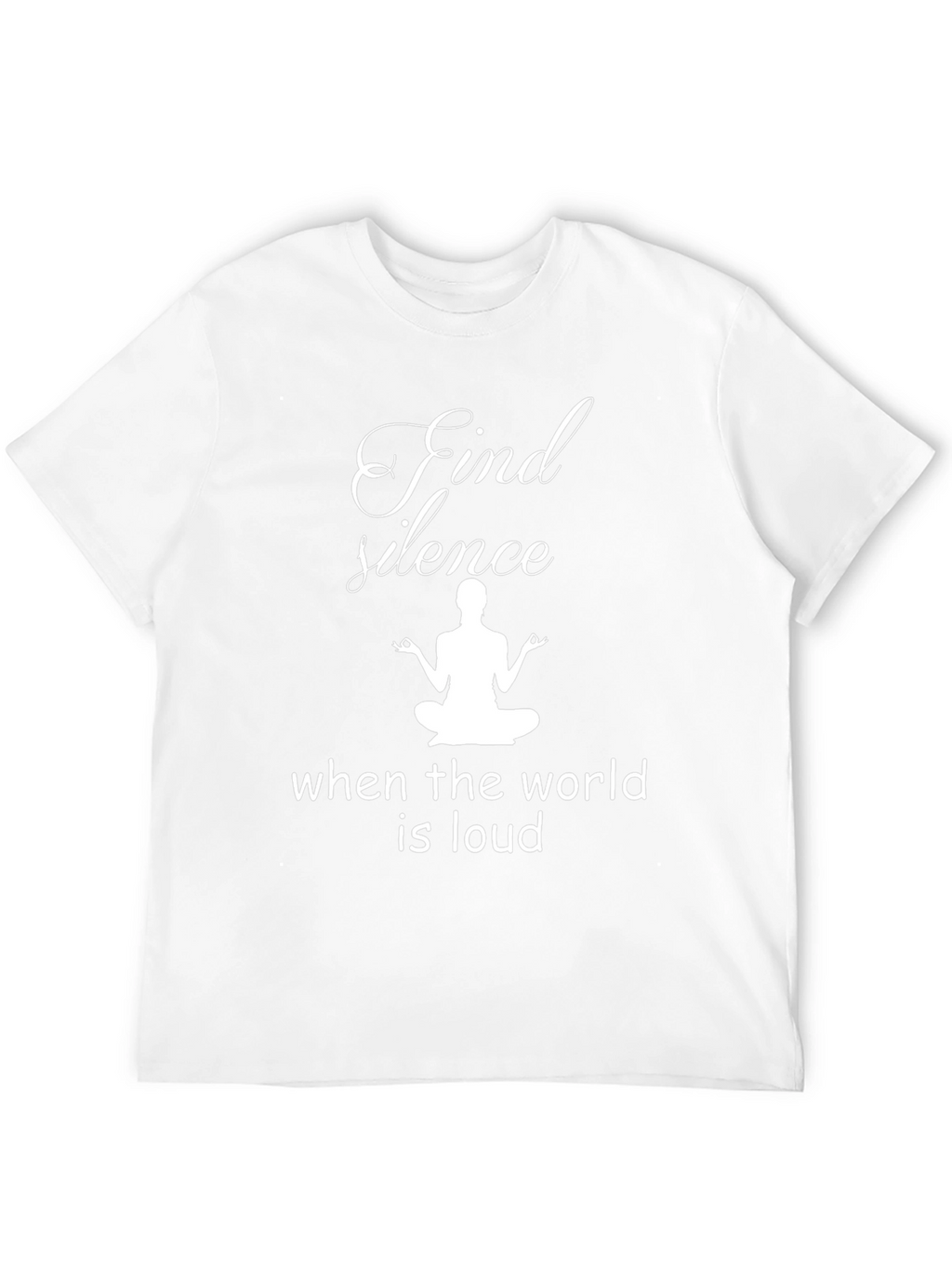 Find Silence Yoga Graphic Tee - Relaxed Fit