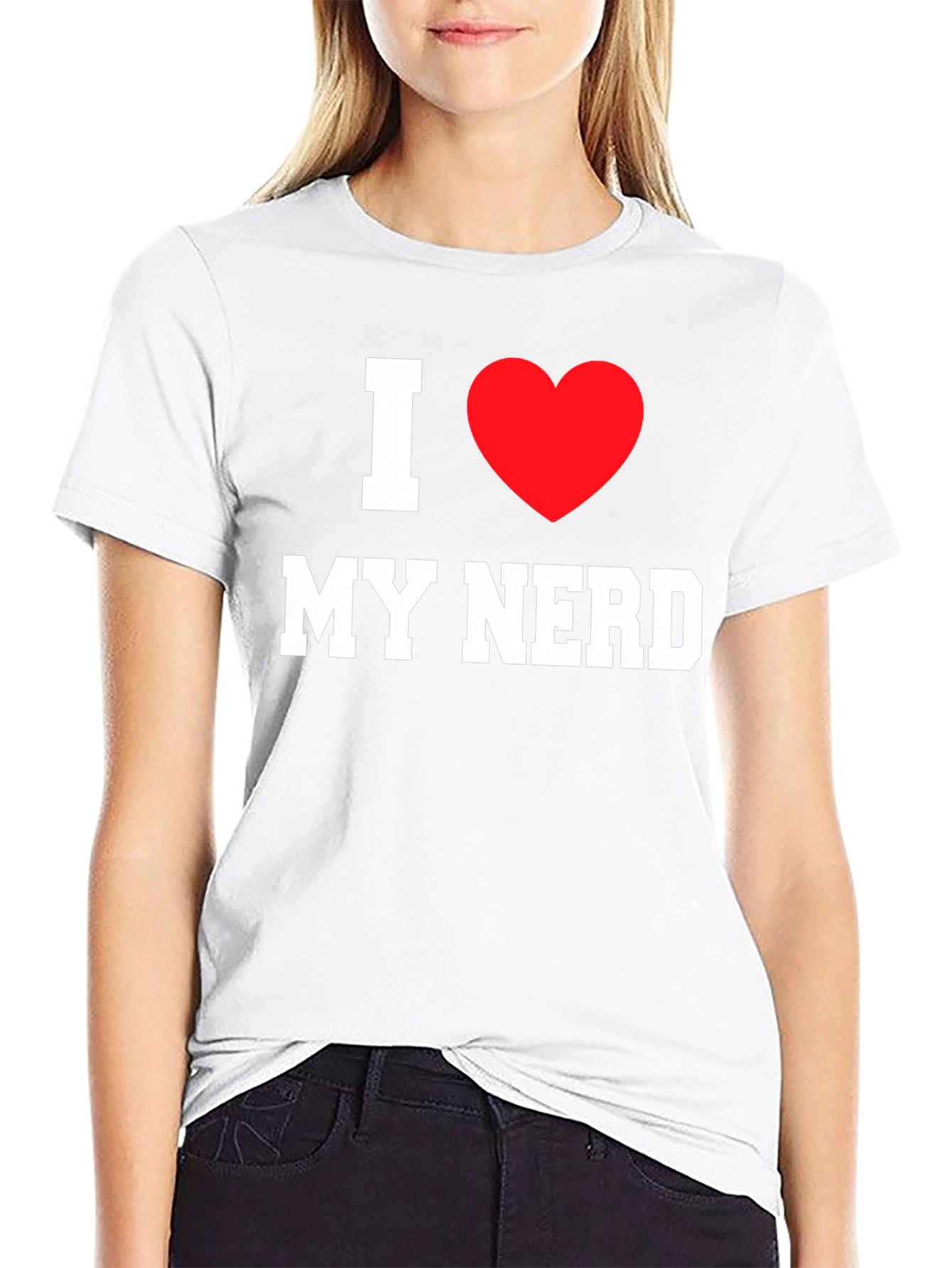 I Heart My Nerd T-Shirt - Novelty Geek Tee
