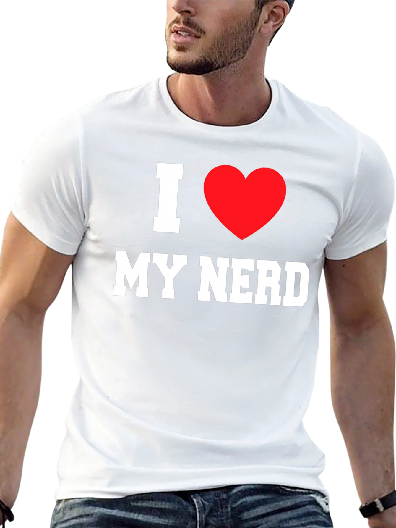 I Heart My Nerd T-Shirt - Novelty Geek Tee