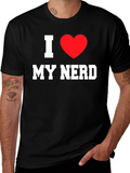 I Heart My Nerd T-Shirt - Novelty Geek Tee