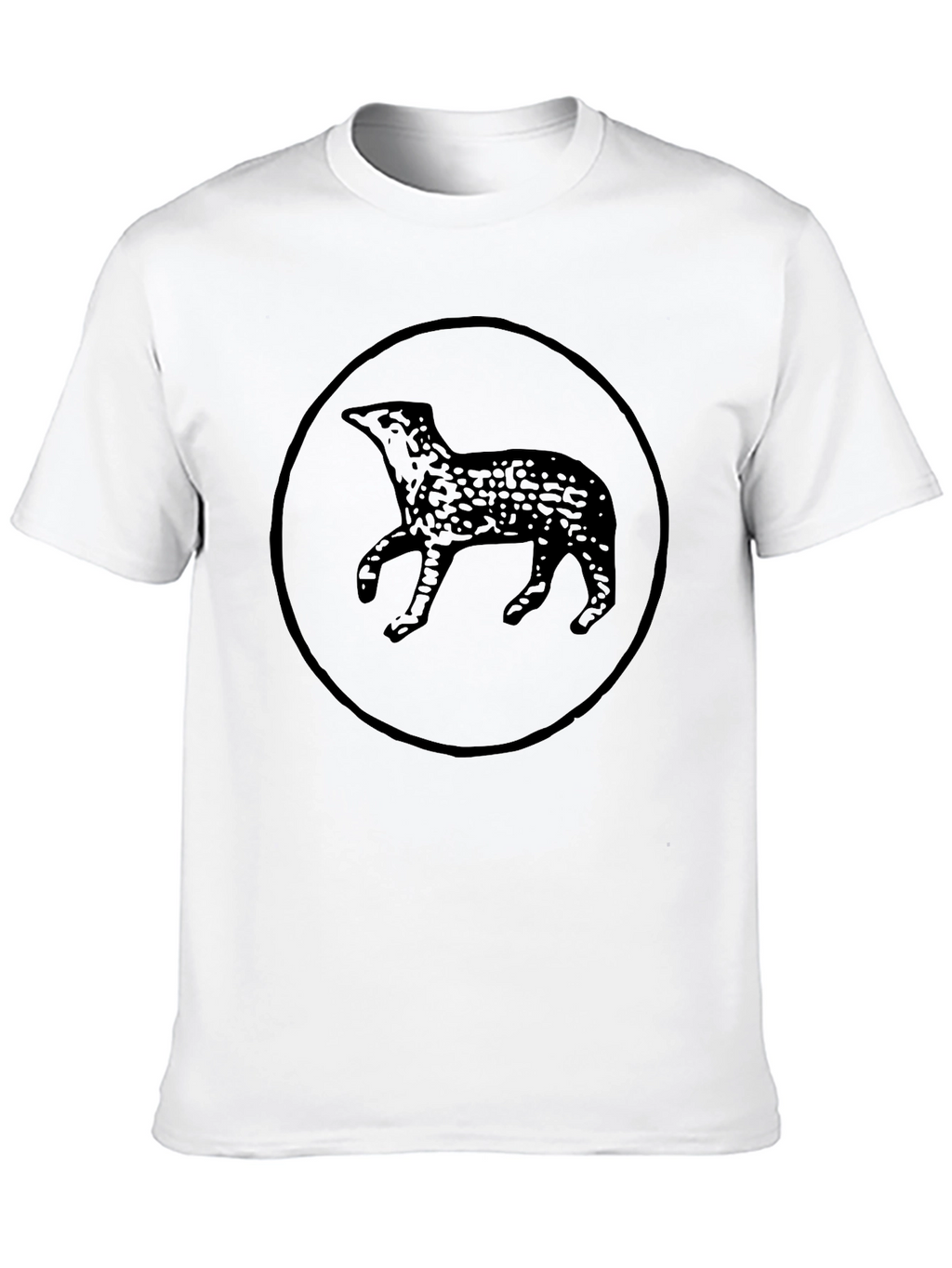 Mens Black Graphic Tee - Otter Design