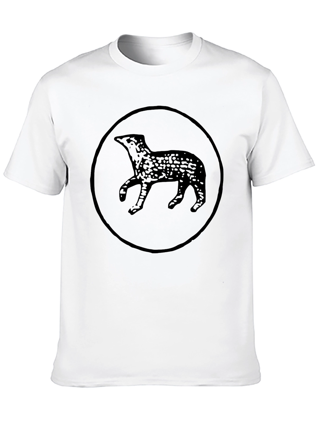 Mens Black Graphic Tee - Otter Design