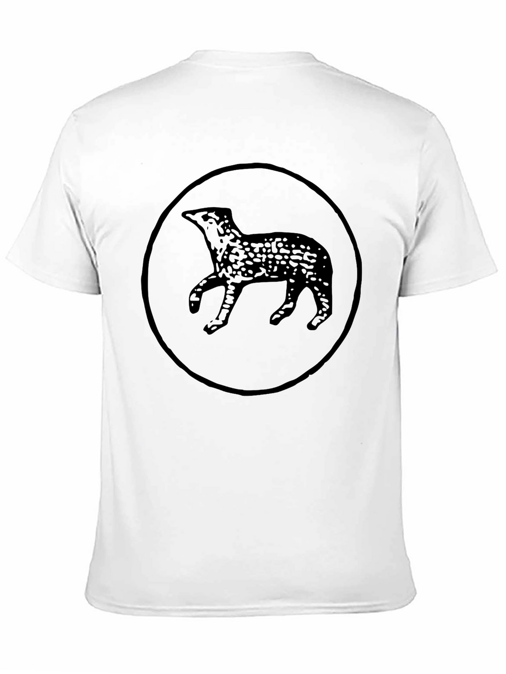 Mens Black Graphic Tee - Otter Design