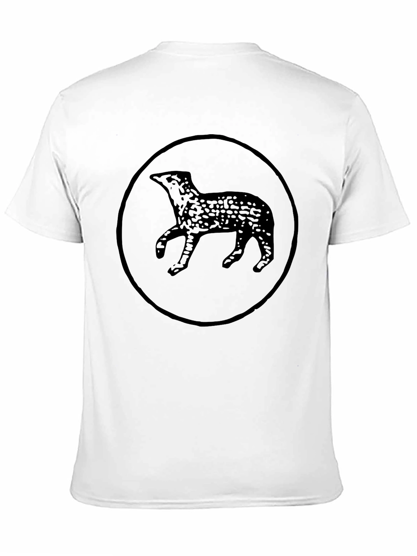 Mens Black Graphic Tee - Otter Design
