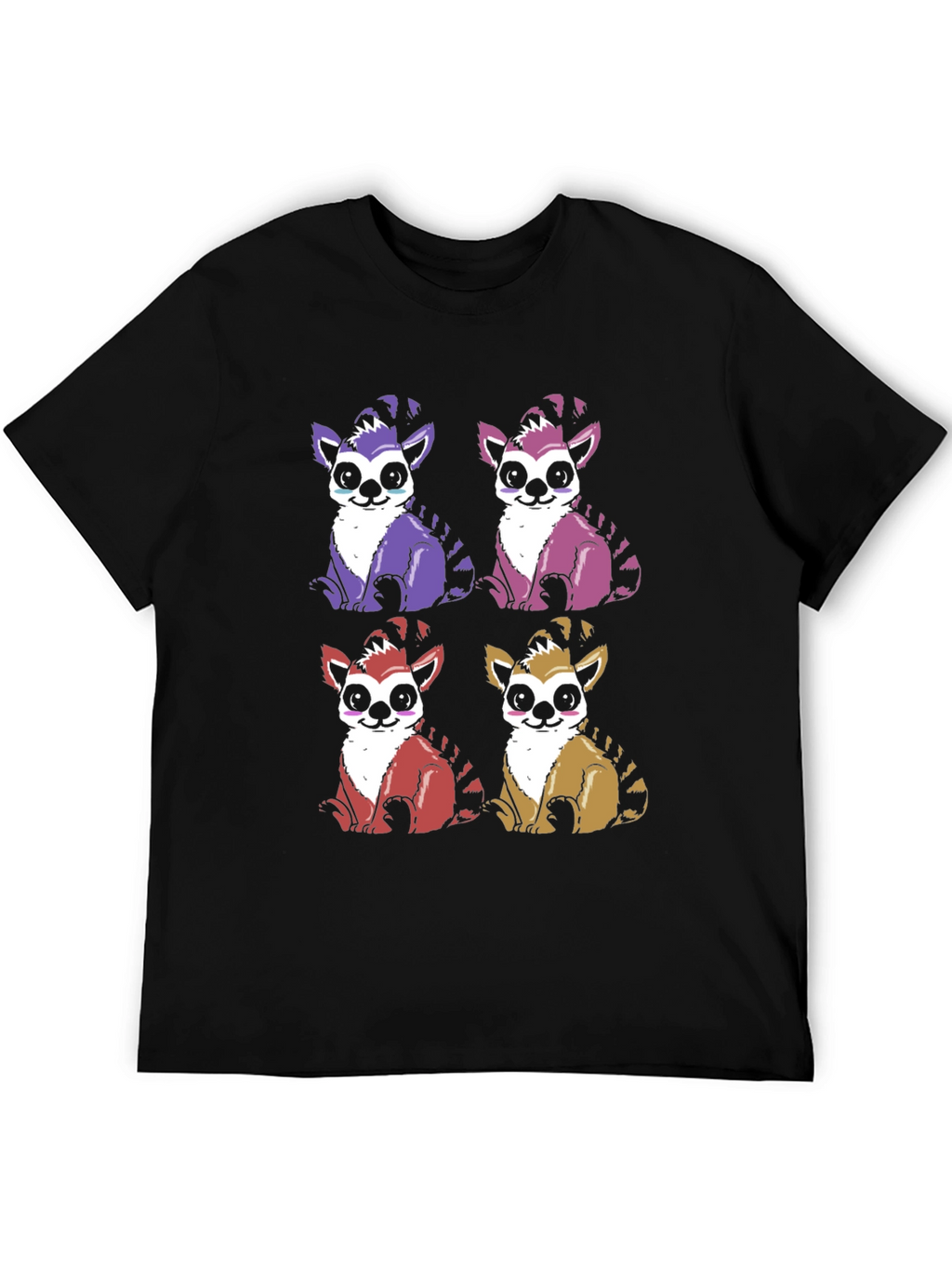 Lemur Graphic Print Tee
