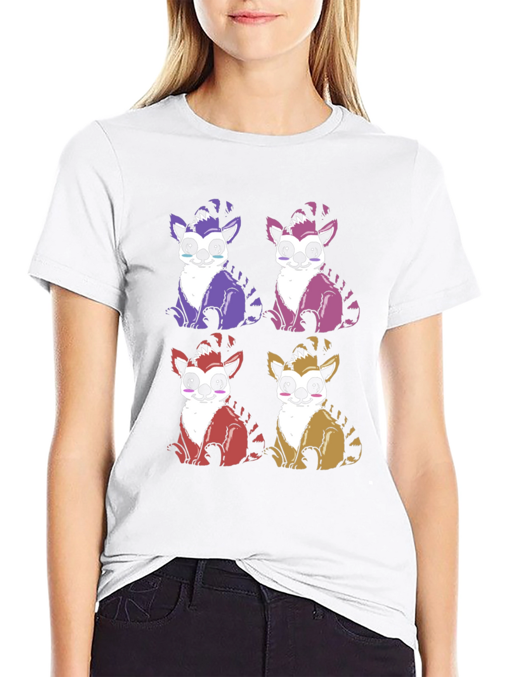 Lemur Graphic Print Tee