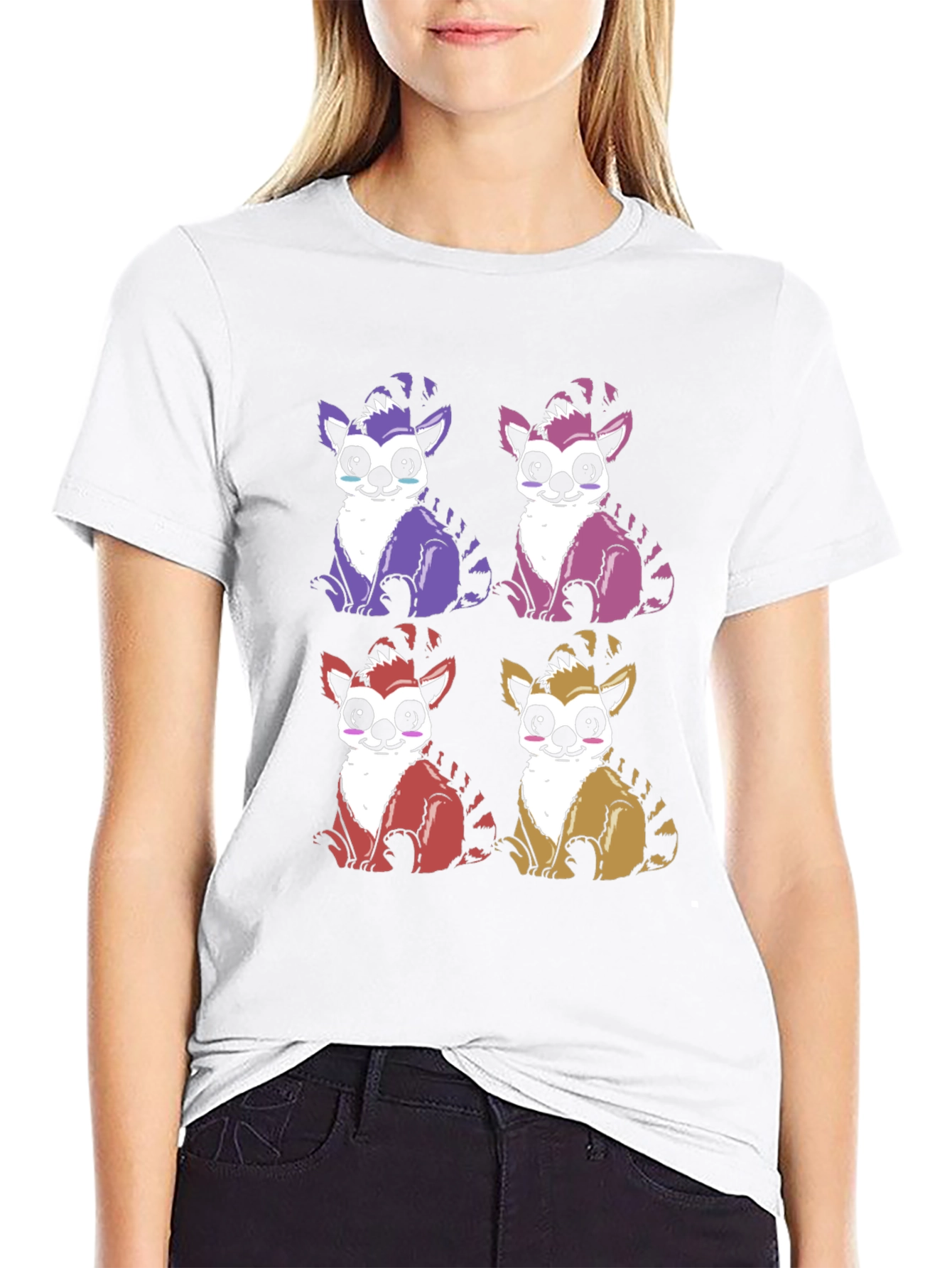 Lemur Graphic Print Tee
