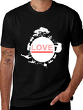 Love Makes the World Go Round Graphic Tee