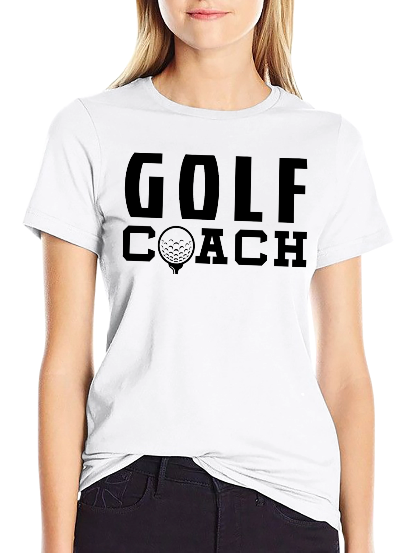 Golf Coach T-Shirt - Golf Ball Tee