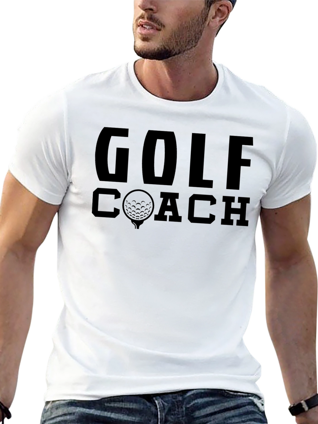 Golf Coach T-Shirt - Golf Ball Tee