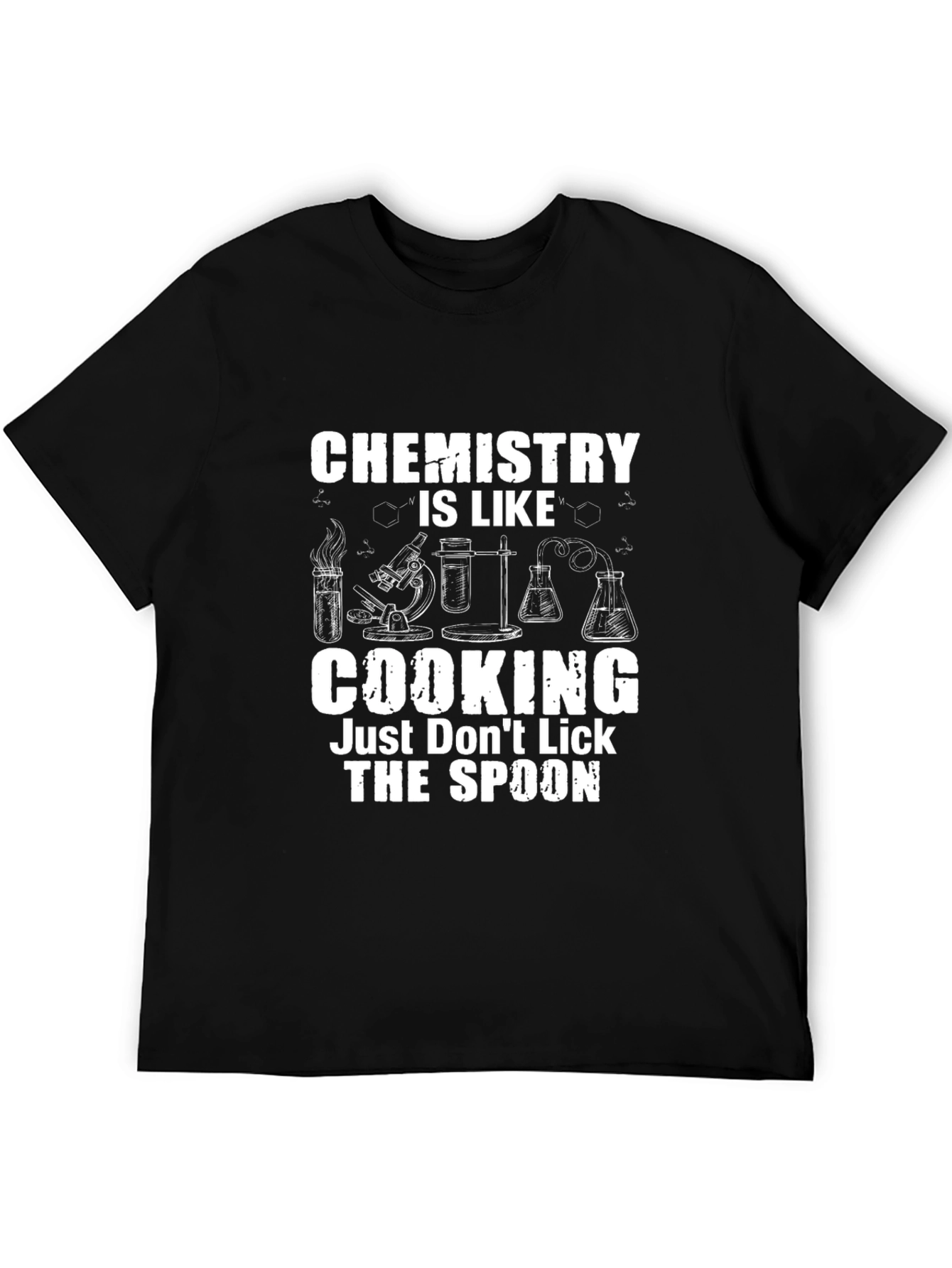 Chemistry is Like Cooking Graphic T-Shirt
