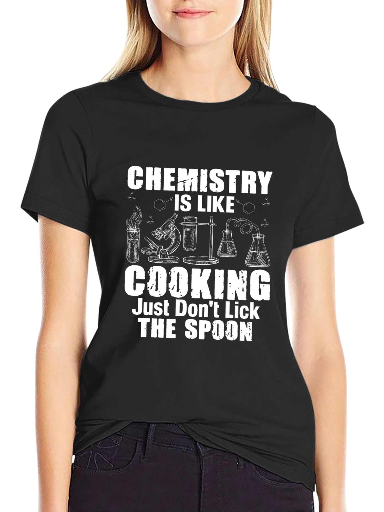 Chemistry is Like Cooking Graphic T-Shirt