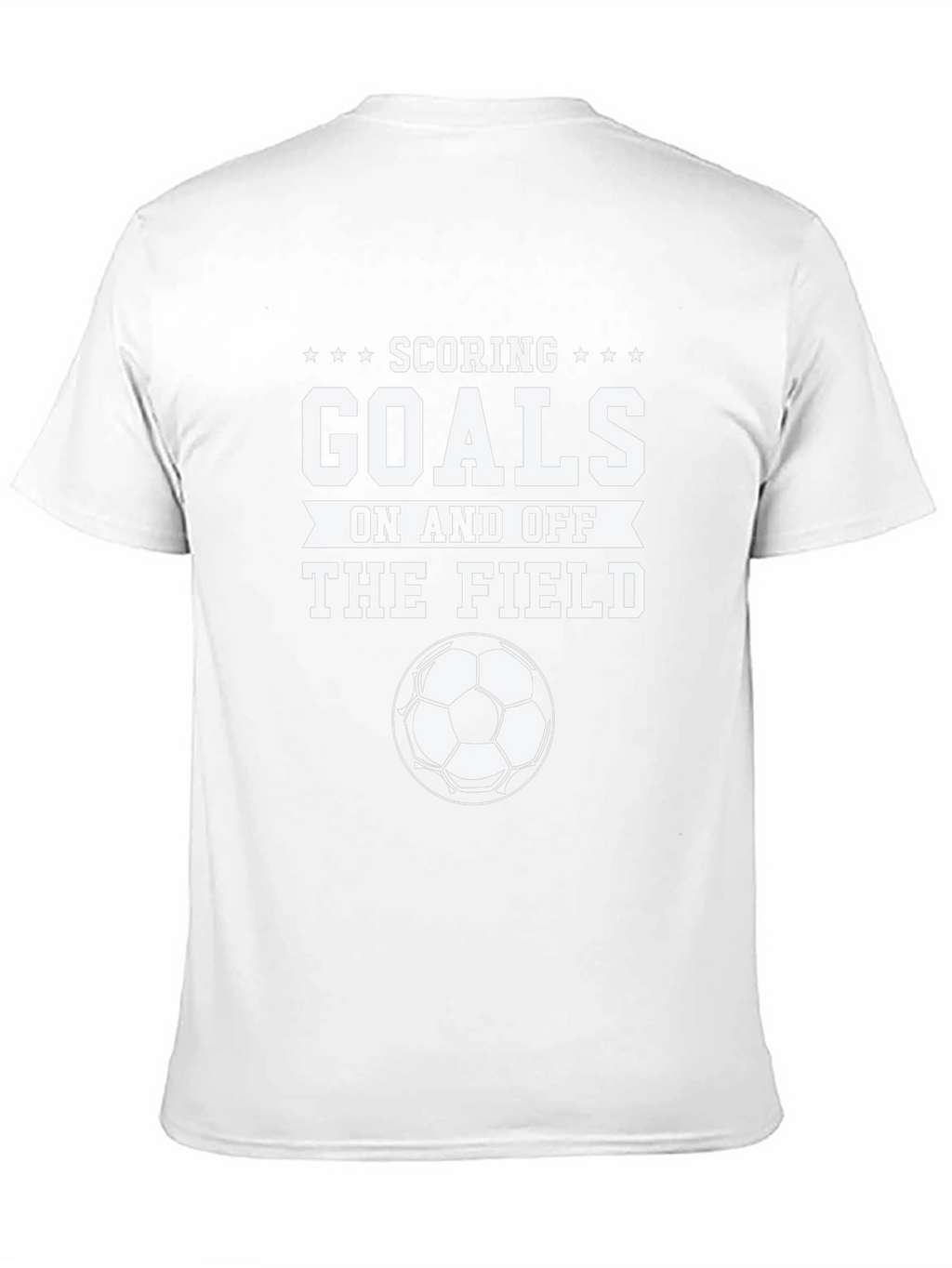 Scoring Goals Soccer T-Shirt - Black