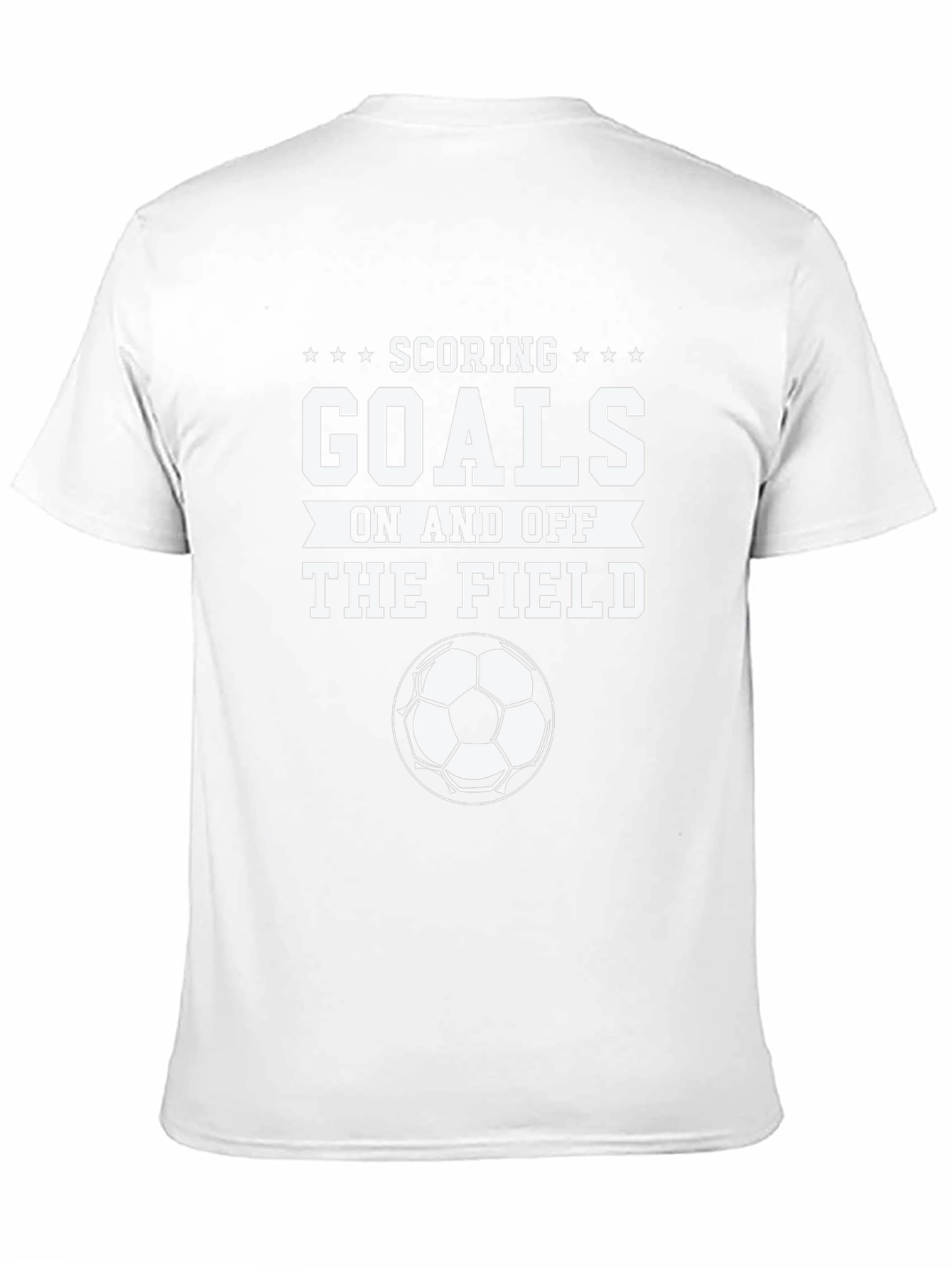 Scoring Goals Soccer T-Shirt - Black