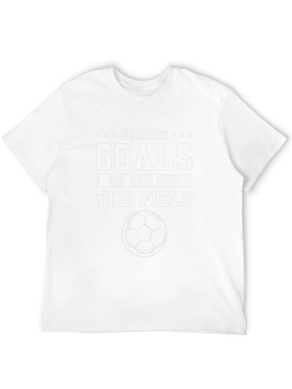 Scoring Goals Soccer T-Shirt - Black