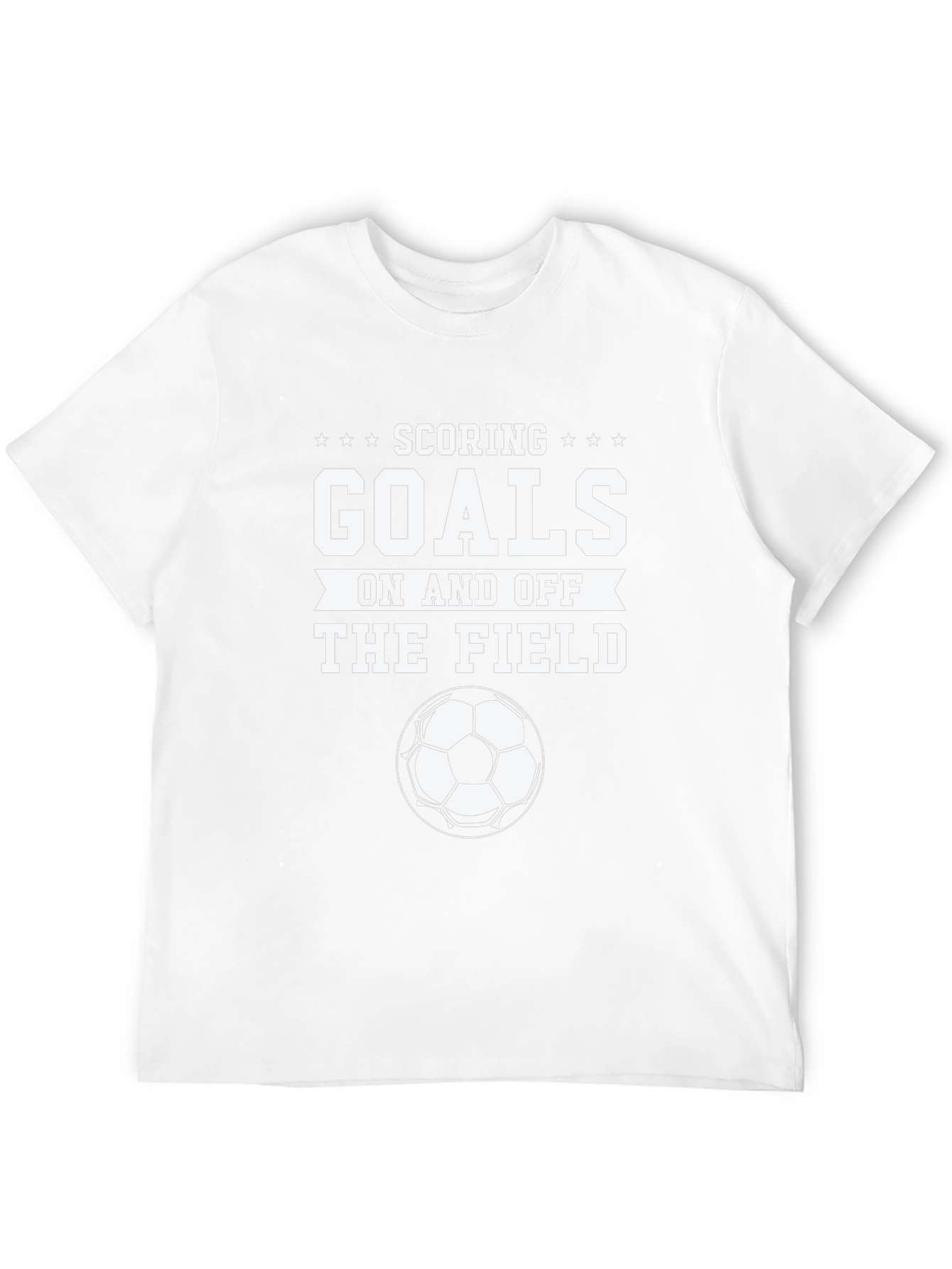 Scoring Goals Soccer T-Shirt - Black