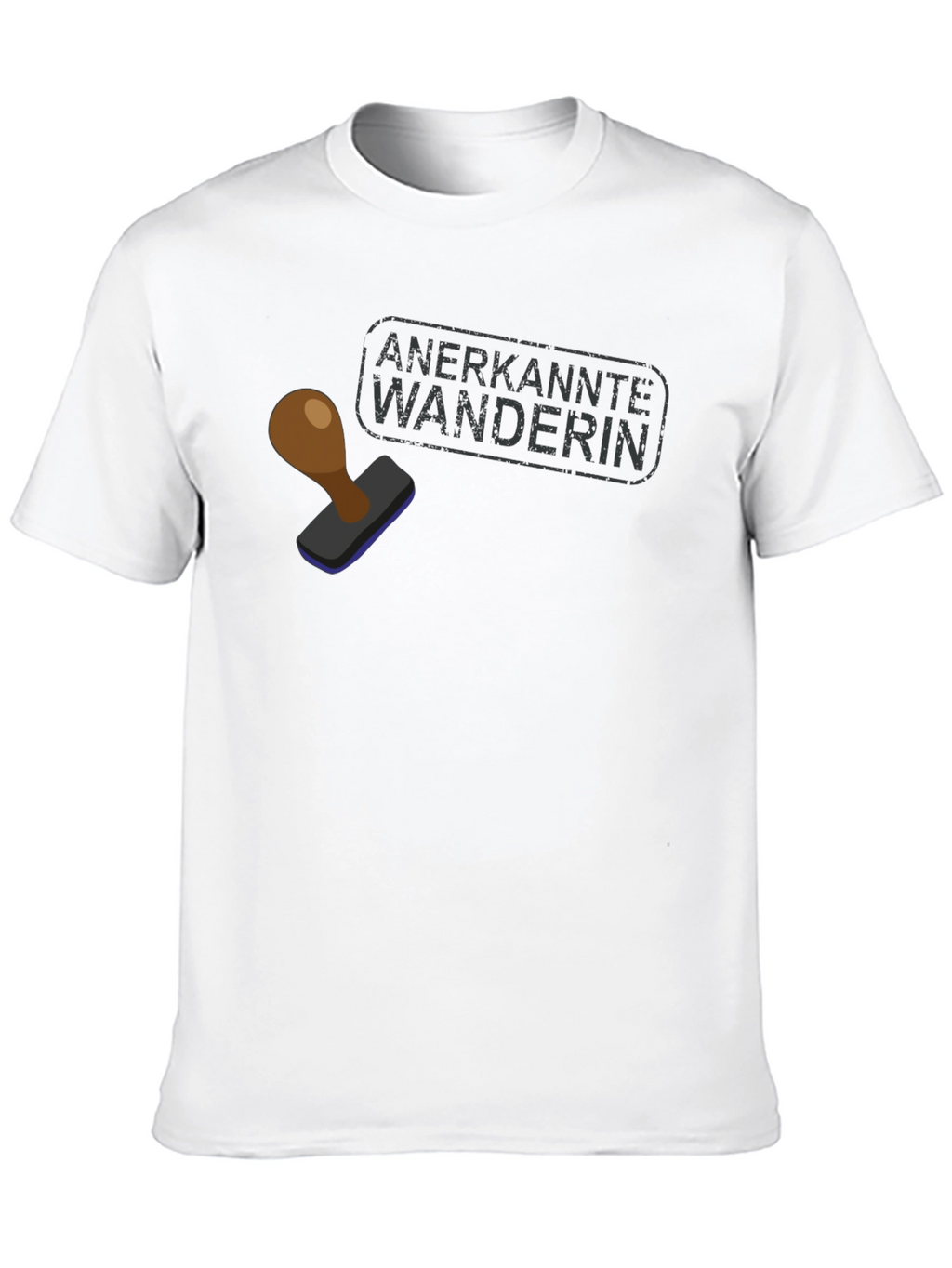 Anerkannte Wanderin Black Graphic Tee