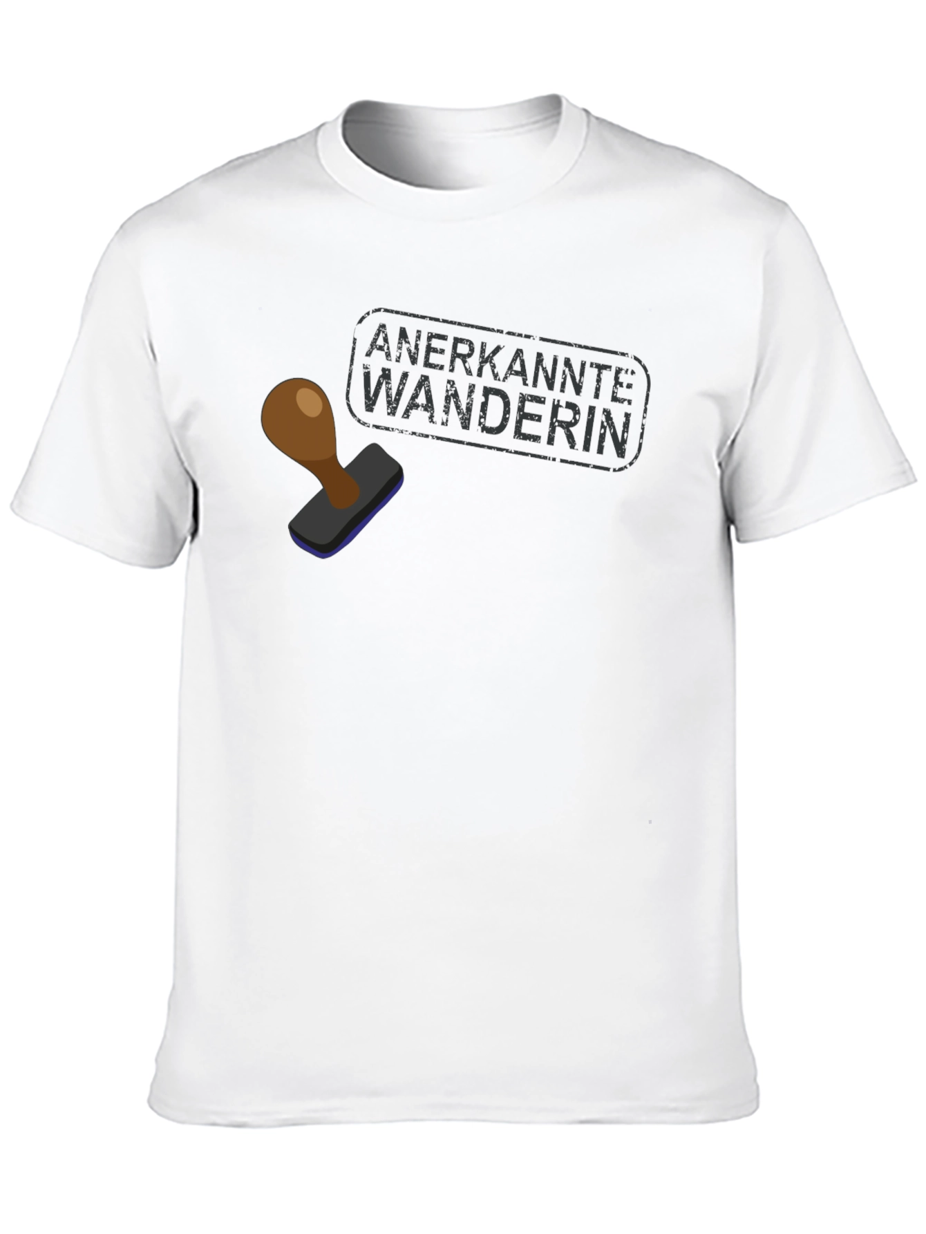 Anerkannte Wanderin Black Graphic Tee