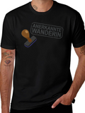 Anerkannte Wanderin Black Graphic Tee