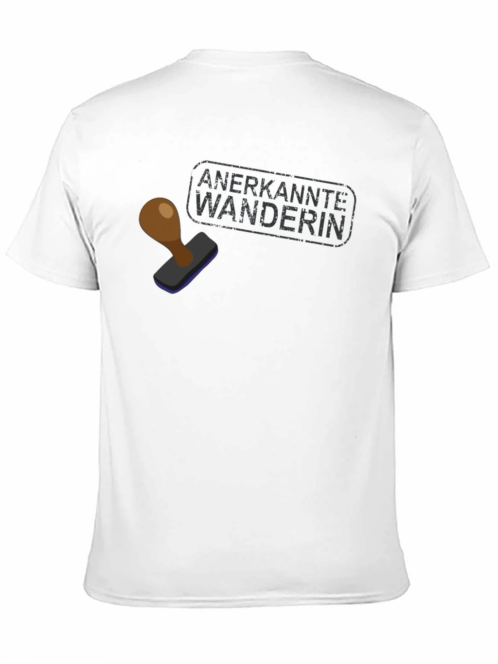 Anerkannte Wanderin Black Graphic Tee
