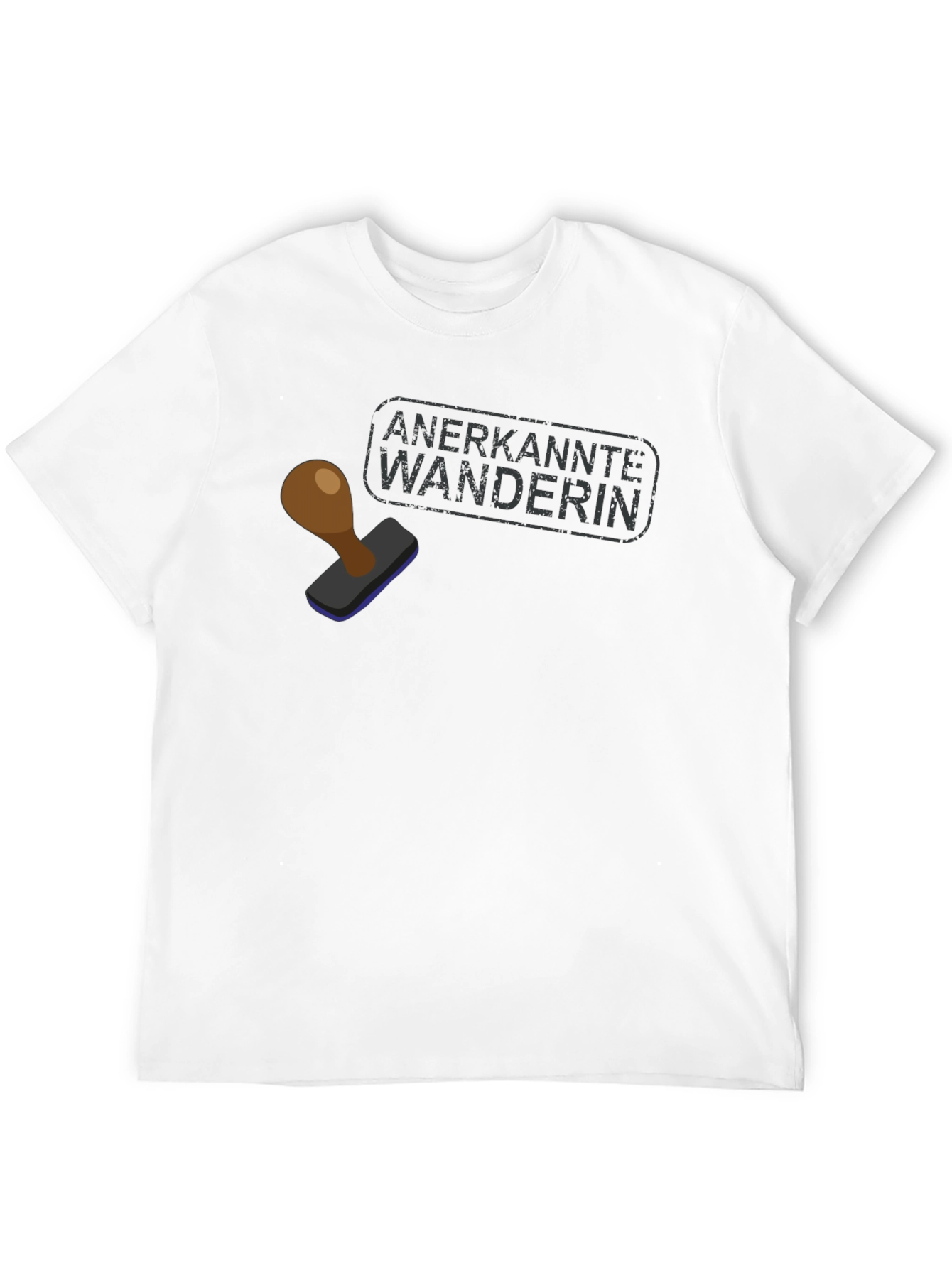 Anerkannte Wanderin Black Graphic Tee