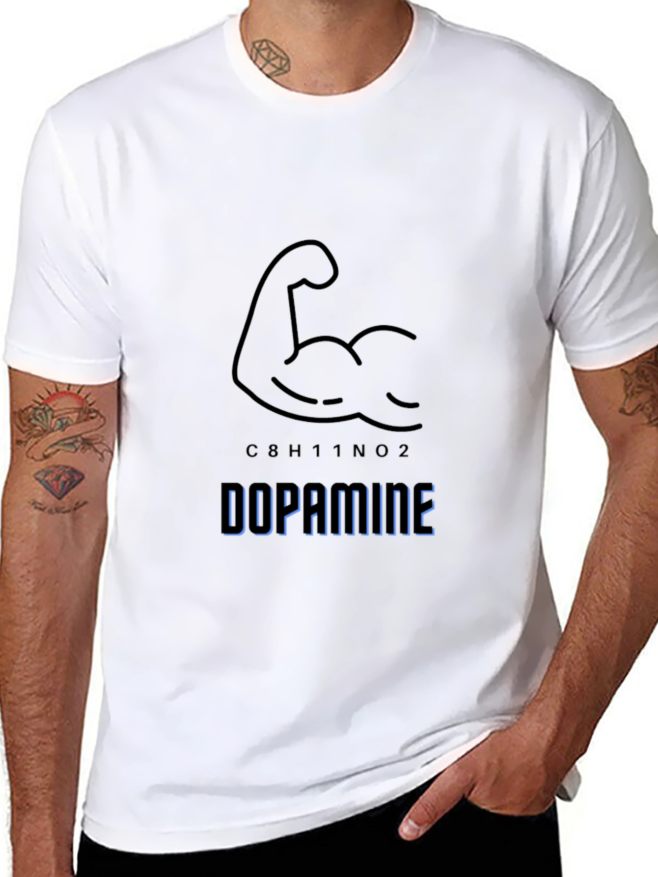 Dopamine Muscle Tee - Boost Your Gains!