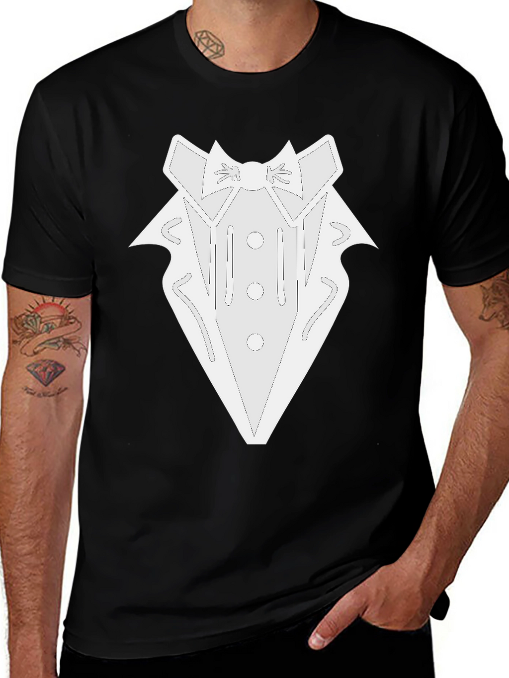 Novelty Tuxedo T-Shirt - Formal Fun!