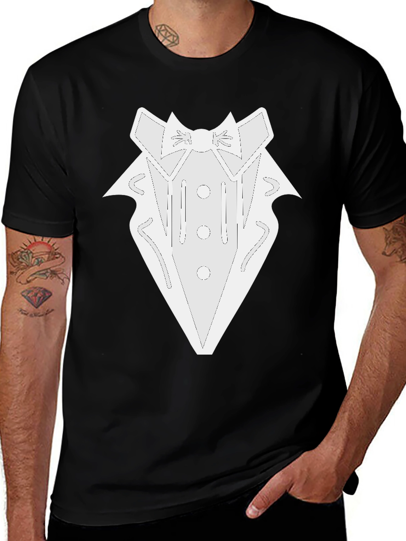 Novelty Tuxedo T-Shirt - Formal Fun!