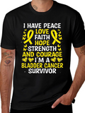 Bladder Cancer Survivor Ribbon T-Shirt
