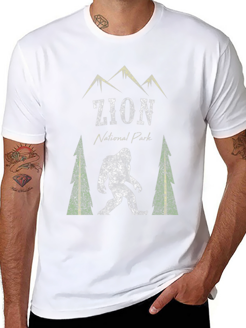 Zion National Park Bigfoot T-Shirt