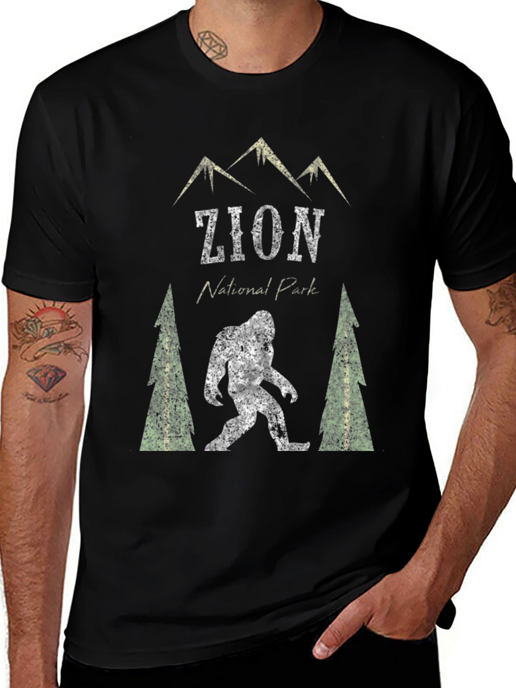 Zion National Park Bigfoot T-Shirt