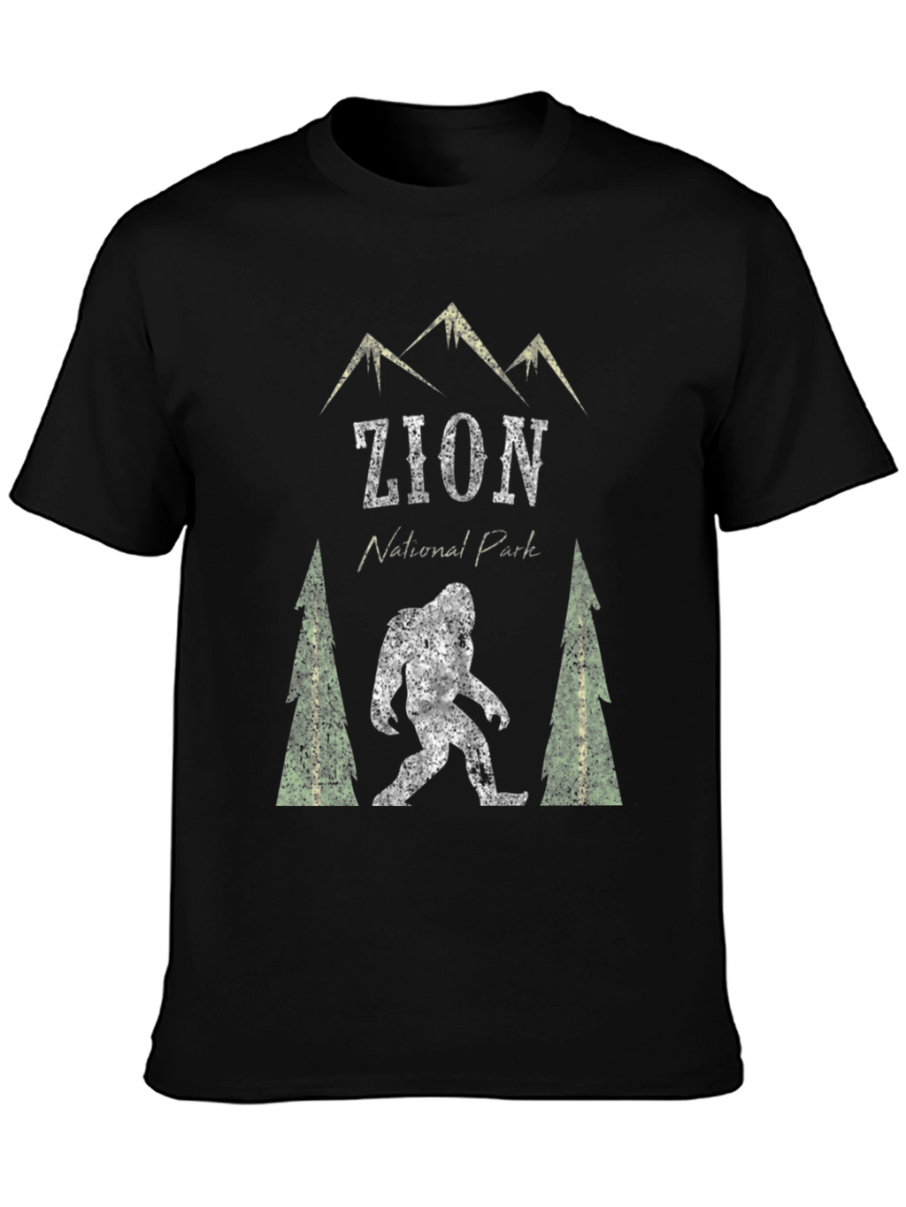 Zion National Park Bigfoot T-Shirt