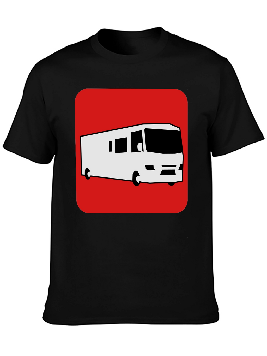 RV Camper T-Shirt - Black Graphic Tee