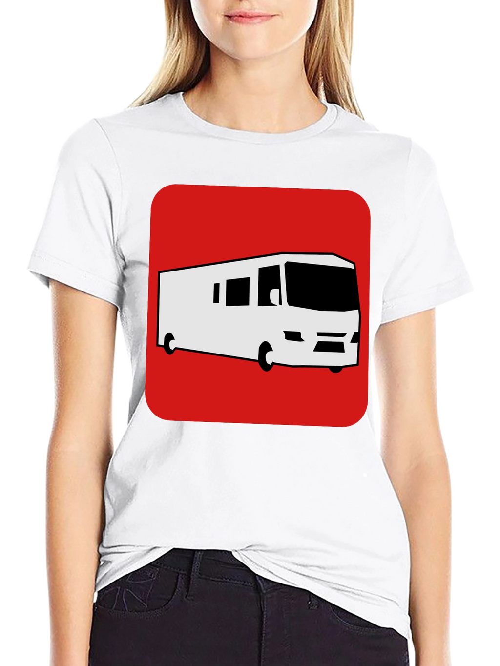 RV Camper T-Shirt - Black Graphic Tee